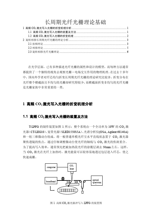 长周期光纤光栅理论基础