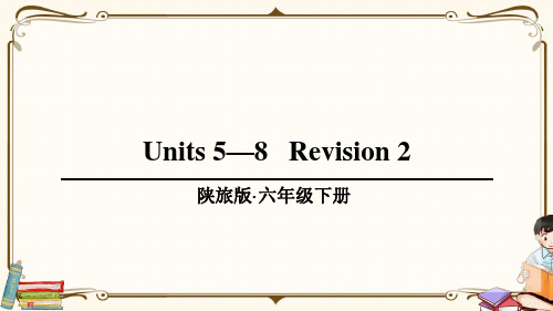 陕旅版六年级英语下册 Revision 2 教学课件