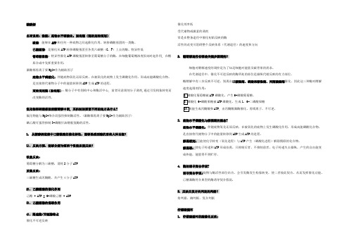 生物化学(下)_重点_考点_深圳大学_生命科学学院