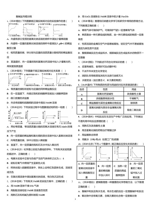 酸碱盐专题训练(2020年整理).pdf