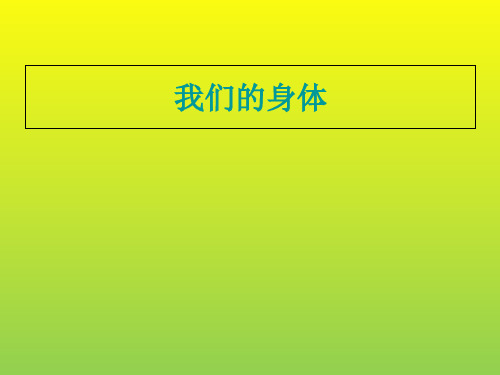 六年级上科学优秀课件-2.6人体“机器” 人教版 (24页PPT)