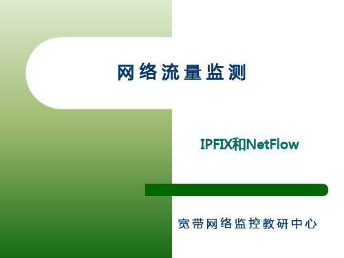 6-IPFIX和NetFlow