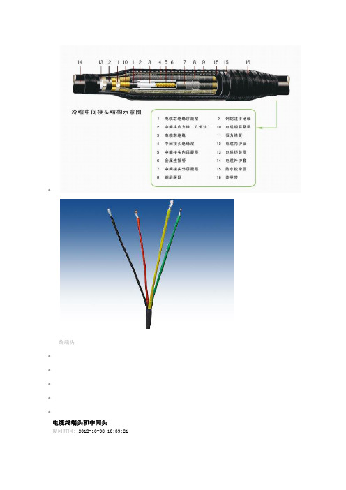 电缆终端头、中间头