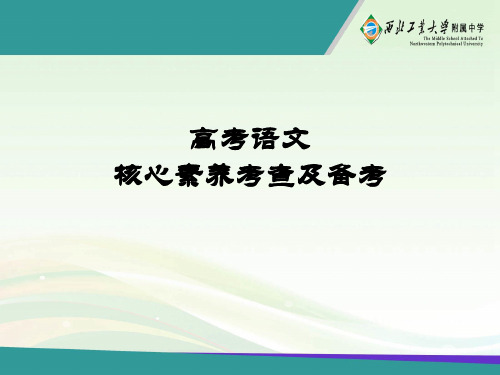 《高考语文二轮复习备考》 课件 (共102张)