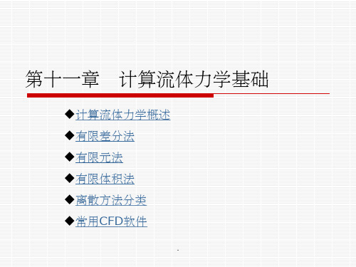 计算流体力学基础