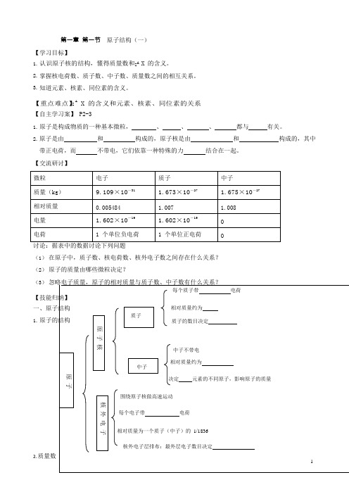 (完整版)高一化学鲁科版必修二全册导学案,推荐文档