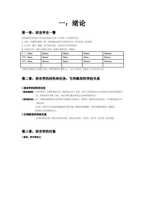 普通语言学教程-索绪尔