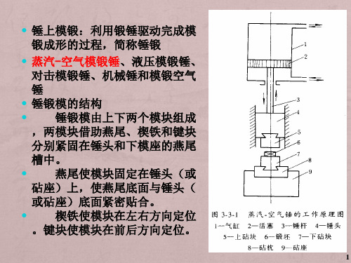 锻造工艺与模具设计-锤上模锻