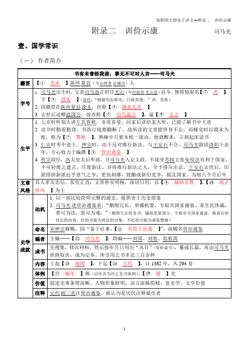 训俭示康(教用完整版)