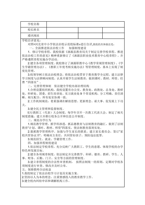 63.中小学依法治校示范校申报表