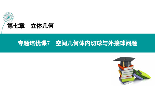 专题培优课7 空间几何体内切球与外接球问题