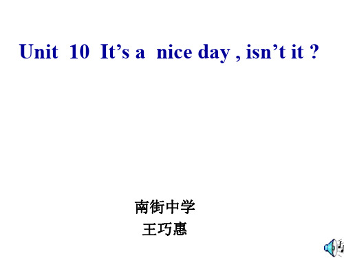 八年级英语it’s-a-nice-day,-isn’t-it课件3-P