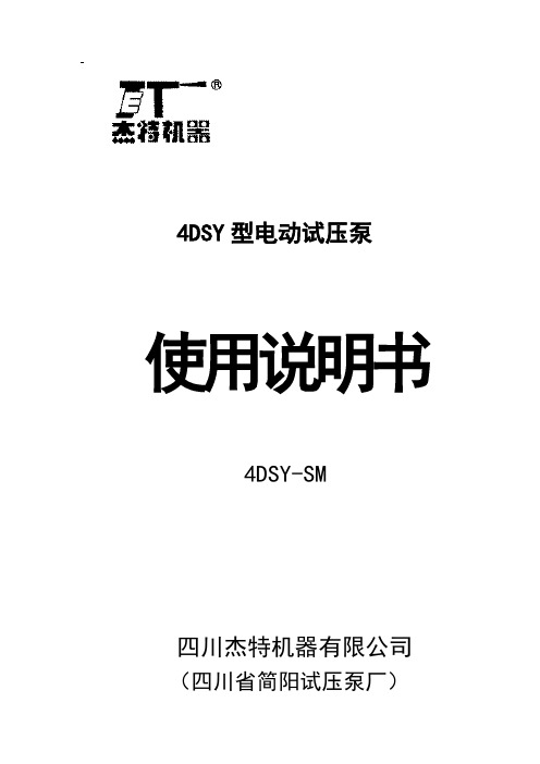 4DSY使用说明书(校)