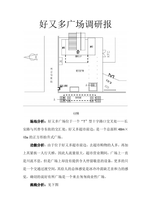 广场调研报告