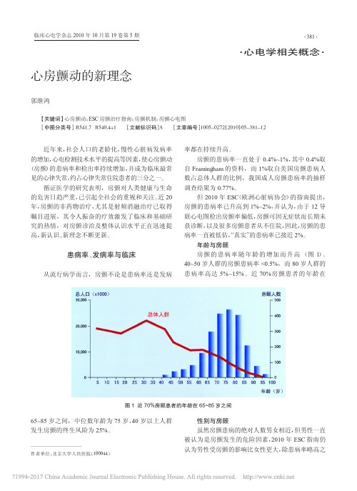 心房颤动的新理念_郭继鸿