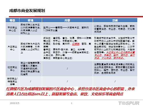 成都红牌楼商圈调研报告PPT课件