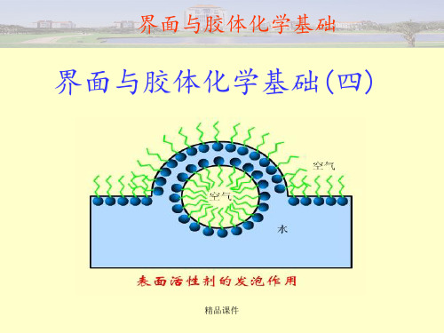 界面与胶体化学基础4