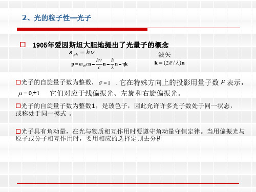 光谱学基础知识