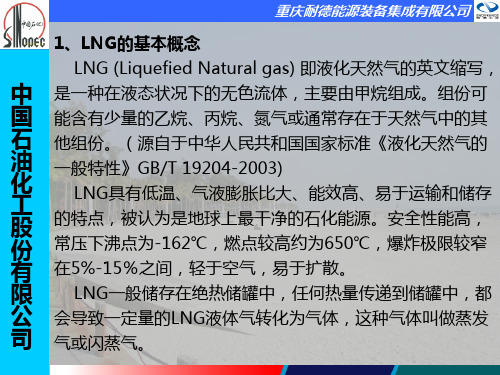 LNG介质特性