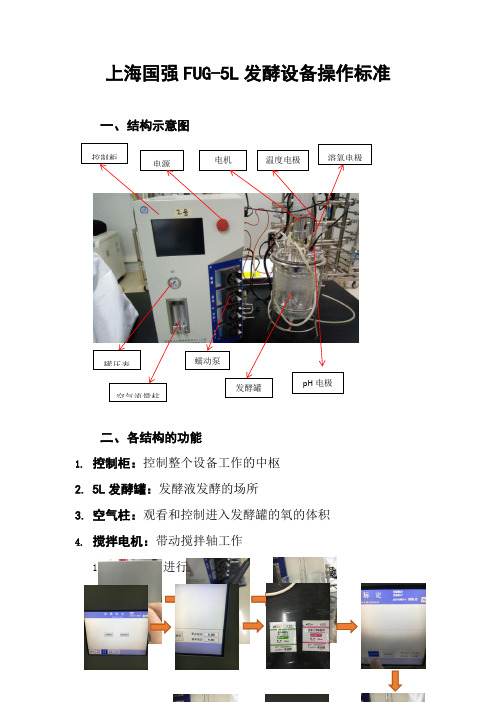 食品生物技术《附2-上海国强FUG-5L发酵设备操作规范》