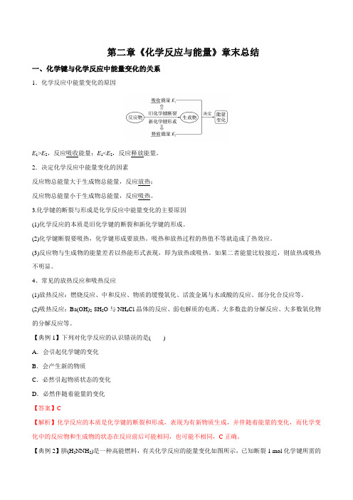 第2章 化学反应与能量(知识点总结)(解析版)