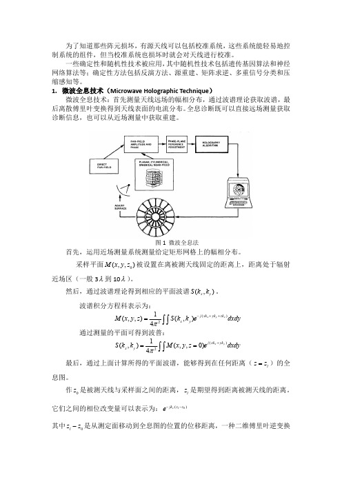 微波全息技术