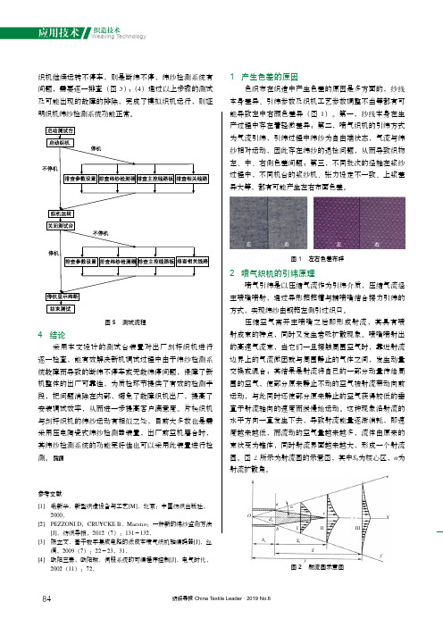 一色色织布左中右色差解决方法