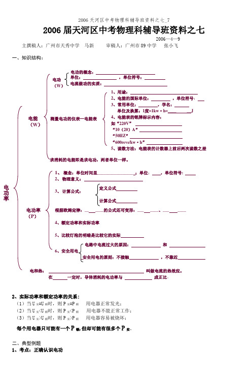 2006天河区中考物理科辅导班资料之七_7