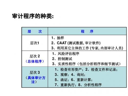 第08章 审计抽样