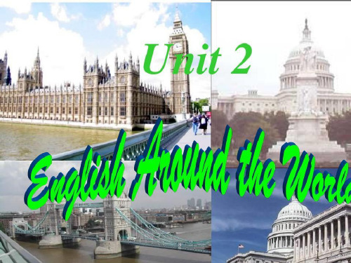 人教版高一英语必修一unit2 English around the world 全单元(共85张) PPT课件 图文