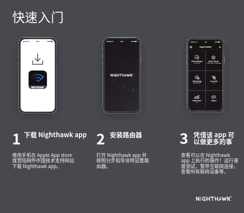 网络路由器Nighthawk RAX50用户手册说明书