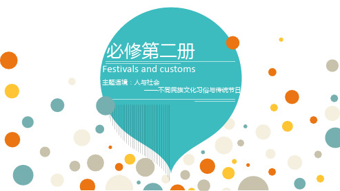 高三总复习英语课件 Festivals and customs