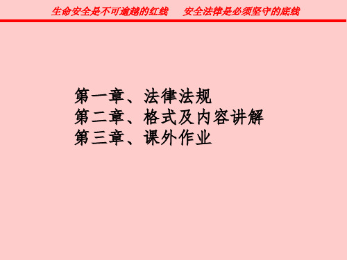 生产安全事故调查报告要点(2)