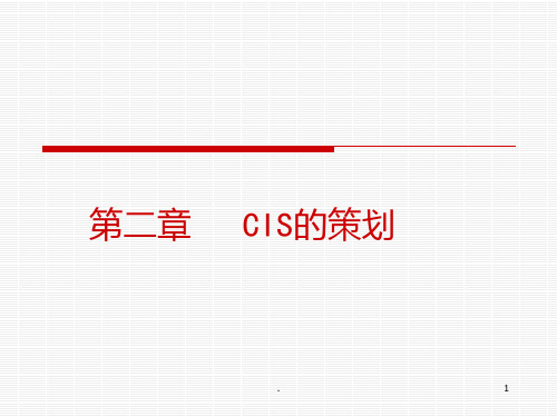 企业识别系统CISPPT课件