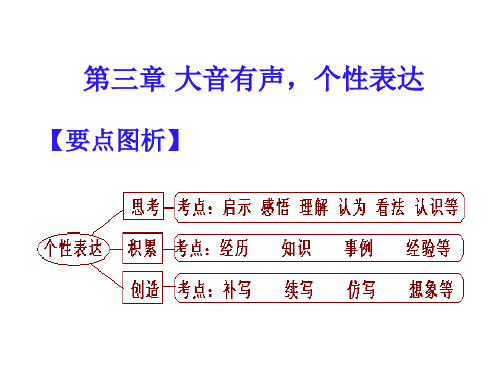 现代文阅读之启示感悟