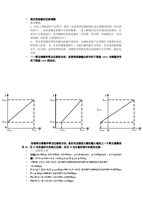 差压变送器的原理与使用