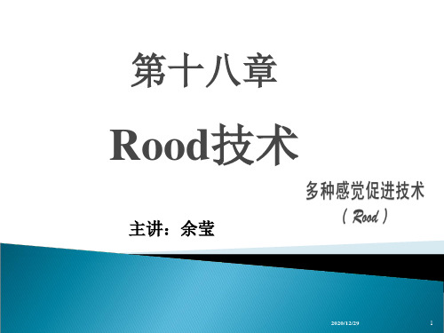 第十八章Rood技术