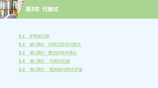 第3章 代数式