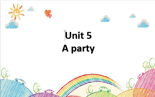 译林版(YL)六年级英语下册 Unit 5 A party  课件 (2)