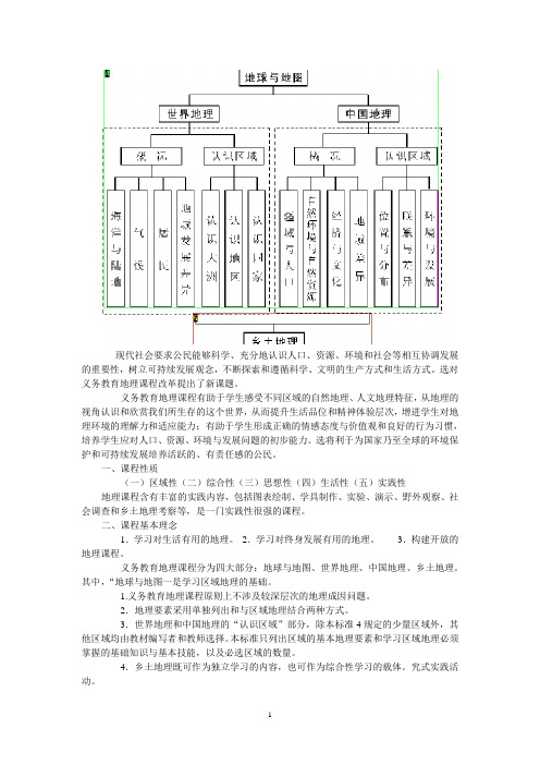 地理课程标准