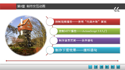 《Flash CC动画制作案例教程》教学课件 第9章  制作交互动画