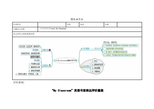 模块6作业英语