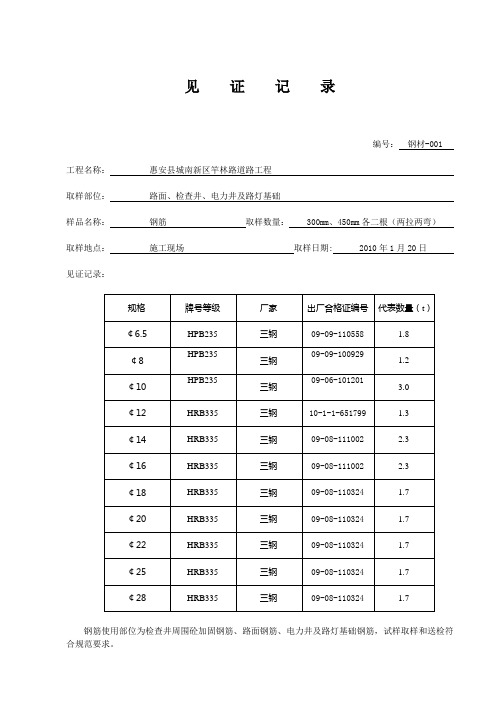 见证记录