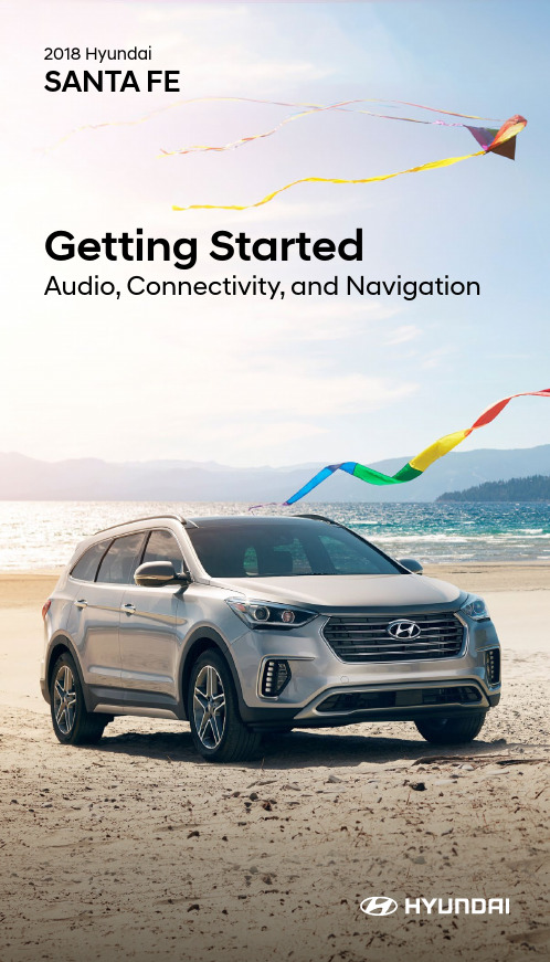 SANTA FE 2018 Hyundai Getting Started说明书