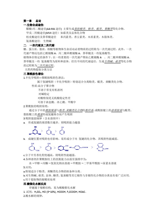 天然药物化学