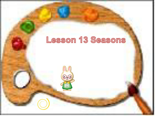 冀教版六年级上册英语Unit 3 Lesson 13 Seasons课件