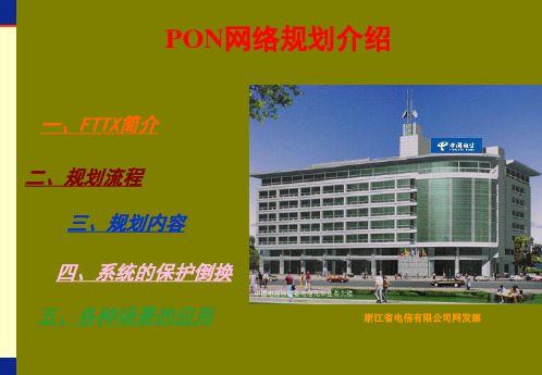 PON网络规划