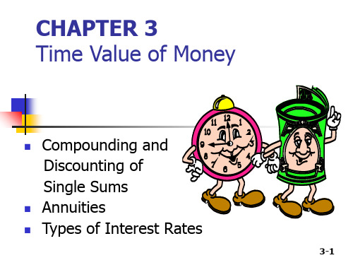 货币的时间价值chapter3-Timevalueofmoney专题培训课件