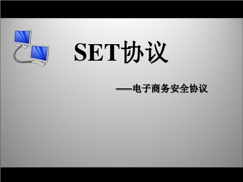 SET协议解析