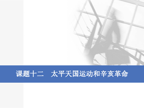 2020版一轮人教版历史复习课件：  第三单元 近代中国反侵略、求民主的潮流课题十二 太平天国运动和辛亥革命